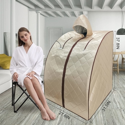 Barraca infravermelha distante interna da sauna da pessoa da casa de Smartmak 1050W 1 com chapéu