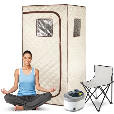 0-99 minutos Tenda portátil de sauna a vapor para relaxamento em casa