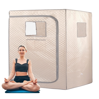 Tenda de Sauna a Vapor Portátil de 4L de Capacidade de Água Desintoxicação e Rejuvenescimento em Qualquer Lugar, a Qualquer Hora