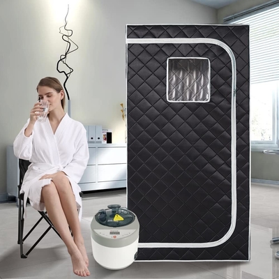 Kit de Sauna a Vapor Portátil de Tamanho Completo Spa Pessoal Para Relaxamento em Casa