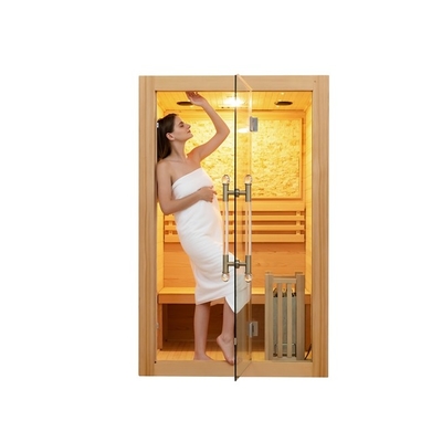 Sala interna da sauna do vapor da pessoa 6kw 3 para a casa