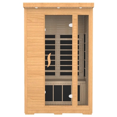 Da pessoa vermelha canadense de Cedar Wood 2 da casa sauna infravermelha para esculpir do corpo