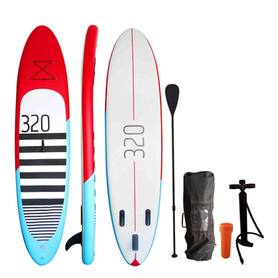 o sup inflável de 15cm levanta-se a placa de pá da ressaca para esportes de água da família