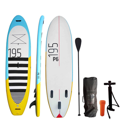 15cm todo o levantar-se sup inflável redondo da placa de pá para o lazer adulto