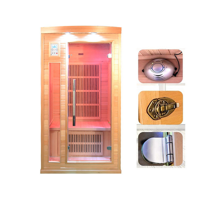 ODM interno do OEM da sala da sauna da pessoa da madeira maciça um disponível