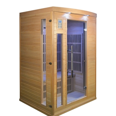 Poder infravermelho distante da madeira maciça 1750W da sauna da pessoa da casa 2