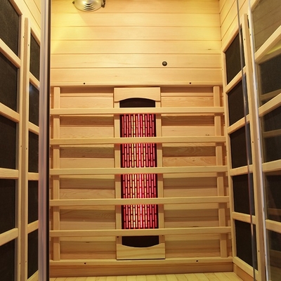 baixo tamanho confortável infravermelho distante de luxe da pessoa das salas da sauna do Emf 1350W 1