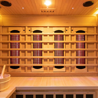 Sauna infravermelha interna tradicional do vapor da combinação para 4 pessoas de 2700W