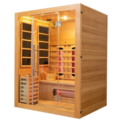 Removível Beauty Spa Combinado Infravermelho e Sauna a Vapor Quarto Tamanho 3 Pessoas
