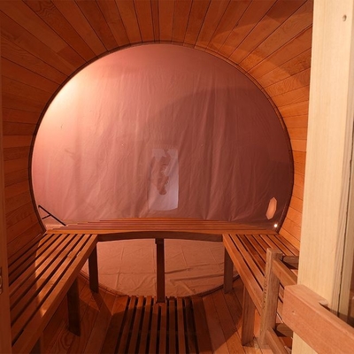 Calefator exterior de Cedar Barrel Saunas With Electric da vista panorâmica da grande capacidade