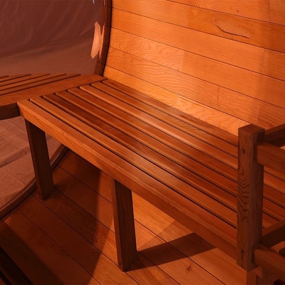 Calefator exterior de Cedar Barrel Saunas With Electric da vista panorâmica da grande capacidade