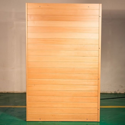 Da casa de madeira completa interna do espectro de 3 pessoas sala seca da sauna na cicuta