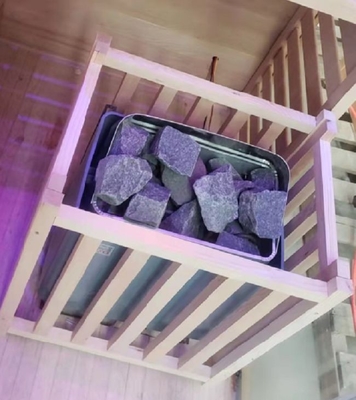 8 pessoas do uso da família da grande capacidade da sala da sauna do vapor do canto do quarto