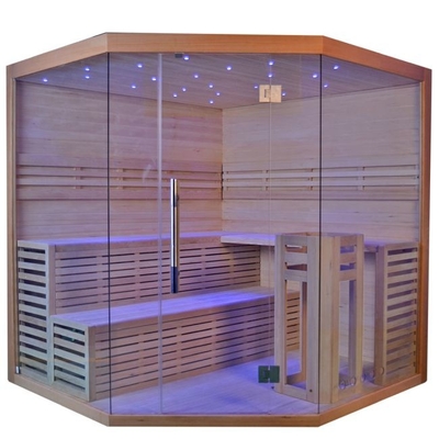 8 pessoas do uso da família da grande capacidade da sala da sauna do vapor do canto do quarto