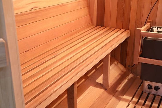 Pessoa tradicional de Heater Barrel Outdoor Steam Sauna 8 da madeira maciça