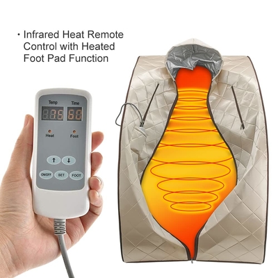 Barraca infravermelha distante interna da sauna da pessoa da casa de Smartmak 1050W 1 com chapéu