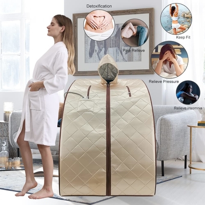 Barraca infravermelha distante interna da sauna da pessoa da casa de Smartmak 1050W 1 com chapéu