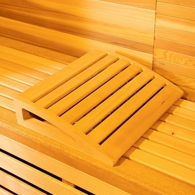 Sauna seca exterior de madeira do OEM &amp; do ODM com o fogão 9KW elétrico