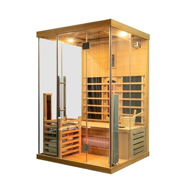 Liga completa da sauna de Heater Wooden Indoor Infrared Steam do espectro e do fogão