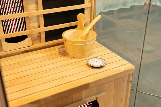 Liga completa da sauna de Heater Wooden Indoor Infrared Steam do espectro e do fogão
