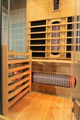 Liga completa da sauna de Heater Wooden Indoor Infrared Steam do espectro e do fogão