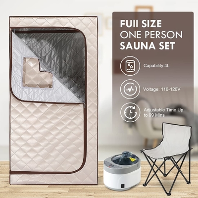 Sauna de vapor portátil de tecido à prova d'água Spa pessoal Sauna portátil para casa