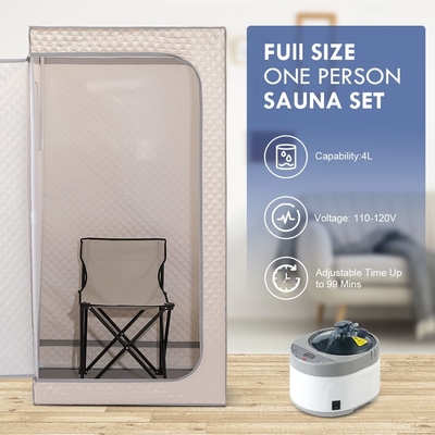 Sauna de vapor portátil dobrável OEM / ODM Tenda de sauna portátil