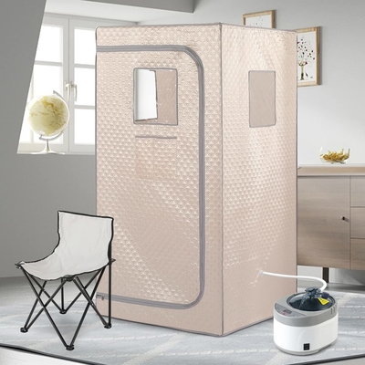 1 pessoa Sauna doméstica portátil corpo inteiro Sauna interna úmida