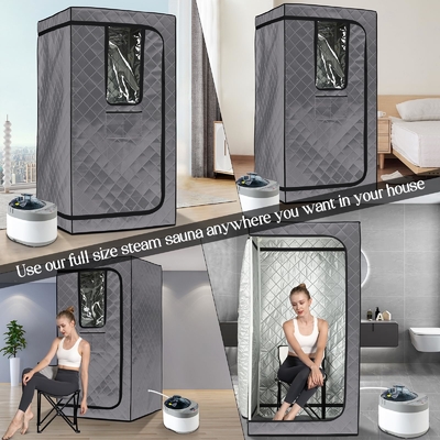 110 - 120V AC 60Hz Tenda de Sauna Pável Portátil Grande Tamanho Estilo Uso doméstico