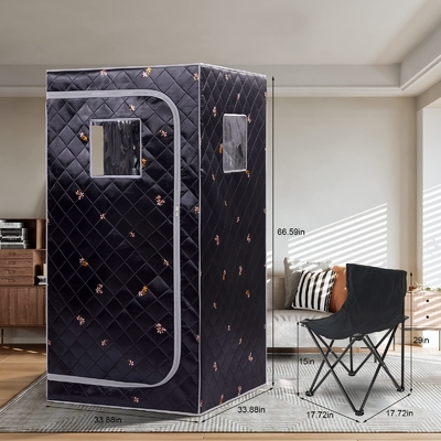 1500W Full Body Casa Tenda de Sauna de Vapor Portátil Para Terapia de Desintoxicação