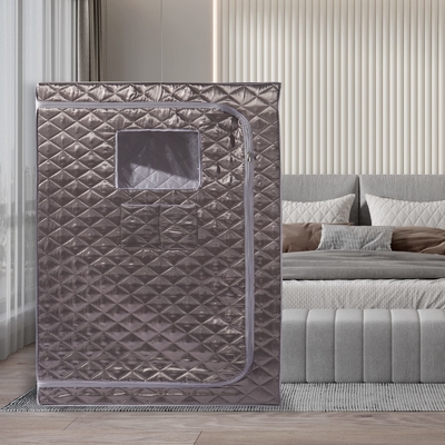 Sauna de vapor portátil de tamanho completo em casa Sauna de spa com capacidade de 4 litros de água