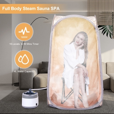 Sauna de vapor portátil de tamanho completo Spa doméstico Sauna pop-up portátil interior