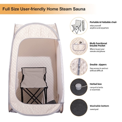 Casa Sauna Posivel Posivel Portátil Sauna Full Body Sauna pessoal