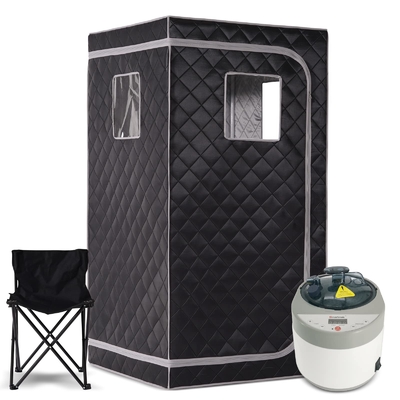 Kit de Sauna a Vapor Portátil de Tamanho Completo Spa Pessoal Para Relaxamento em Casa