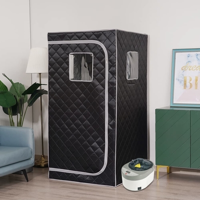 Kit de Sauna a Vapor Portátil de Tamanho Completo Spa Pessoal Para Relaxamento em Casa