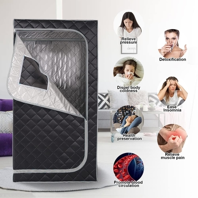 Kit de Sauna a Vapor Portátil de Tamanho Completo Spa Pessoal Para Relaxamento em Casa
