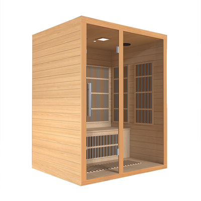 Smartmak 2100W 3 pessoas Sauna infravermelha remota Sala de casa Sauna infravermelha para spa