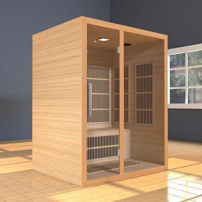 Smartmak 2100W 3 pessoas Sauna infravermelha remota Sala de casa Sauna infravermelha para spa