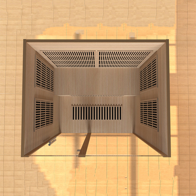 Smartmak 2100W 3 pessoas Sauna infravermelha remota Sala de casa Sauna infravermelha para spa
