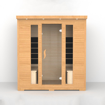 Sauna infravermelha para 4 pessoas em casa Sauna infravermelha remota