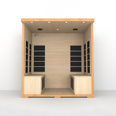 Sauna infravermelha para 4 pessoas em casa Sauna infravermelha remota