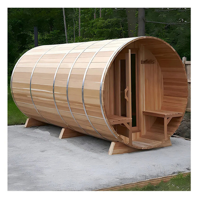 Saunas de vapor com fogão a lenha