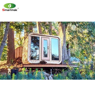 Sistema de Música Bluetooth Sauna Seca ao Ar Livre Relaxamento e Saúde com Porta de Vidro Temperado