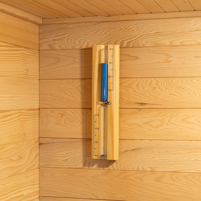 15~90.C Hemlock / Red Cedar Sauna de vapor com 0-99 MIN Timer e 220V Voltage