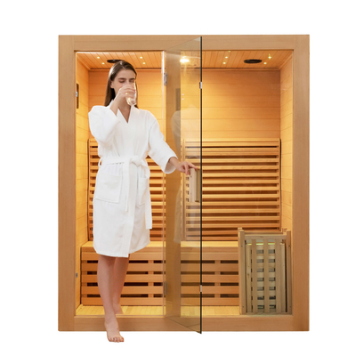 Sauna das saunas canadenses do ozônio da cicuta e sala de vapor exteriores para o centro dos TERMAS