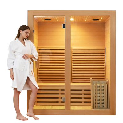 Sauna das saunas canadenses do ozônio da cicuta e sala de vapor exteriores para o centro dos TERMAS