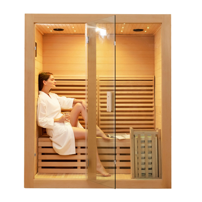 Sauna das saunas canadenses do ozônio da cicuta e sala de vapor exteriores para o centro dos TERMAS