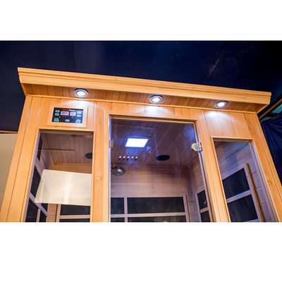 Sauna infravermelha da cicuta canadense do FSC para de duas pessoas