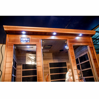 Sauna infravermelha da cicuta canadense do FSC para de duas pessoas