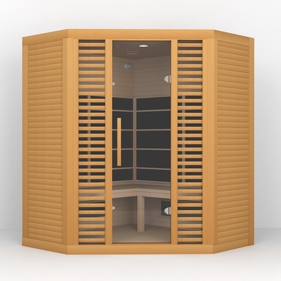 3-5 sala infravermelha de canto da sauna do Emf da pessoa terapia clara vermelha 2300W da baixa